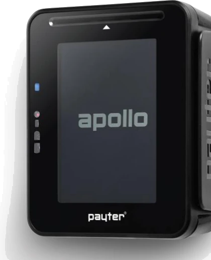 Payter ApolloMax unattended payment reader with card slot