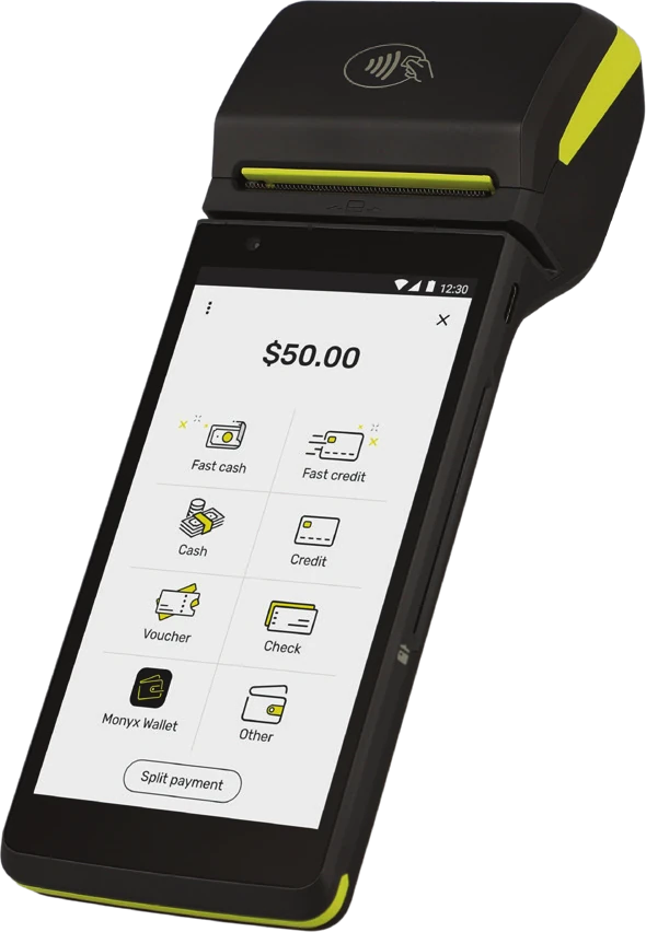 Nayax Nova 55F handheld Android POS and payment terminal