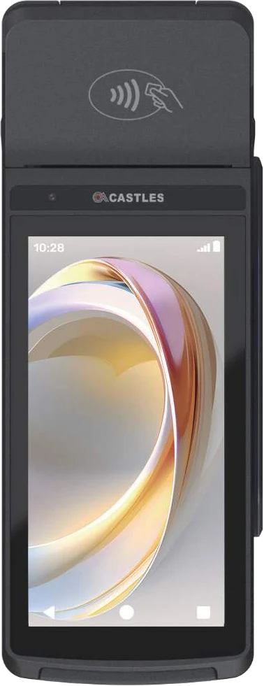 Castles S1F3CT countertop Android payment terminal