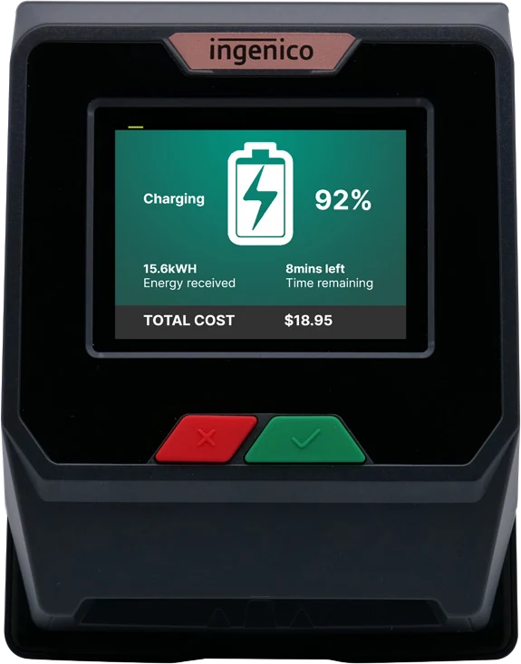 Ingenico Self/3000 unattended payment reader for vending and EV charging