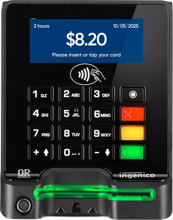 Ingenico Self/4000 LE unattended payment terminal with mechanical keypad