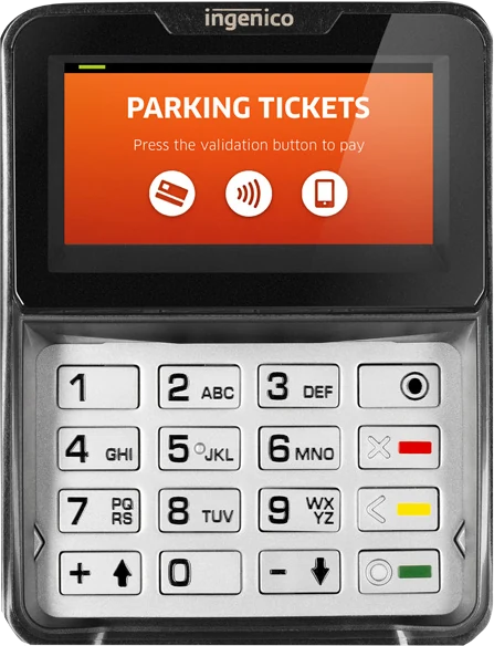 Ingenico Self/8000 unattended PIN module with metal keypad