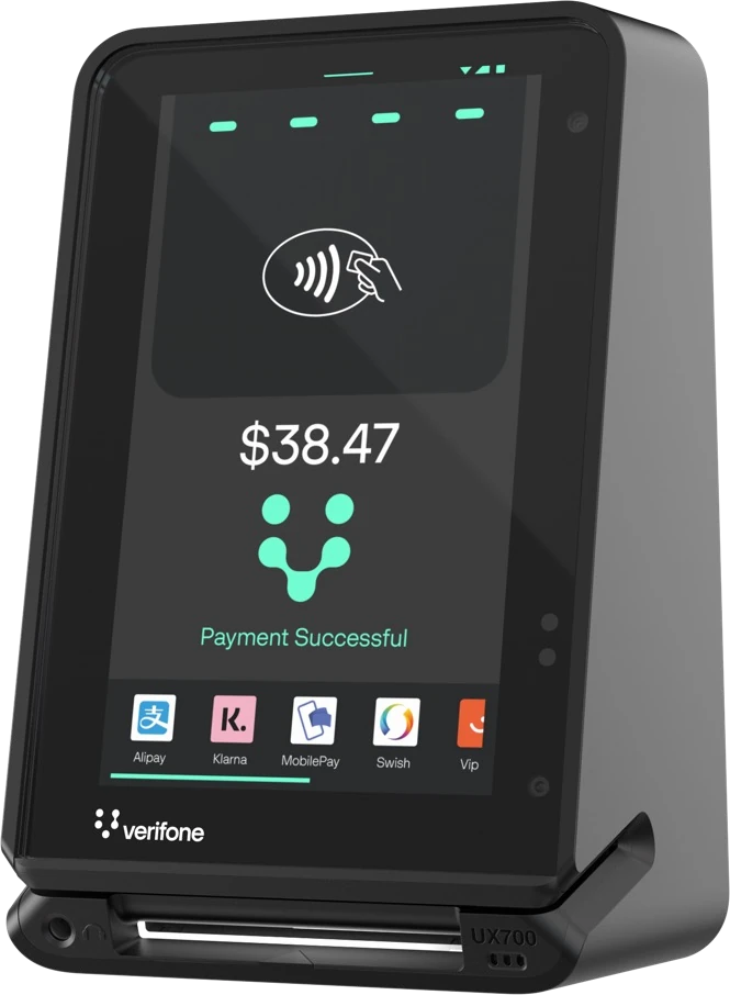 Verifone UX700 unattended payment terminal