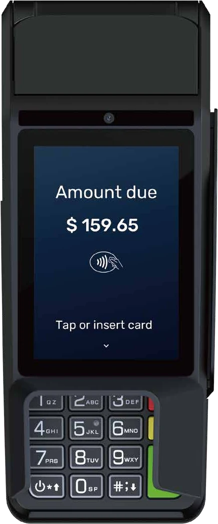 Castles V1C countertop payment terminal